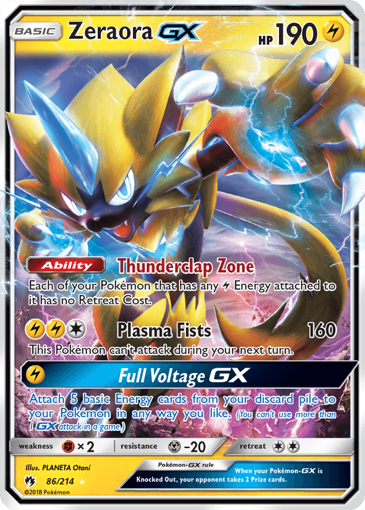 Zeraora-GX Lost Thunder
