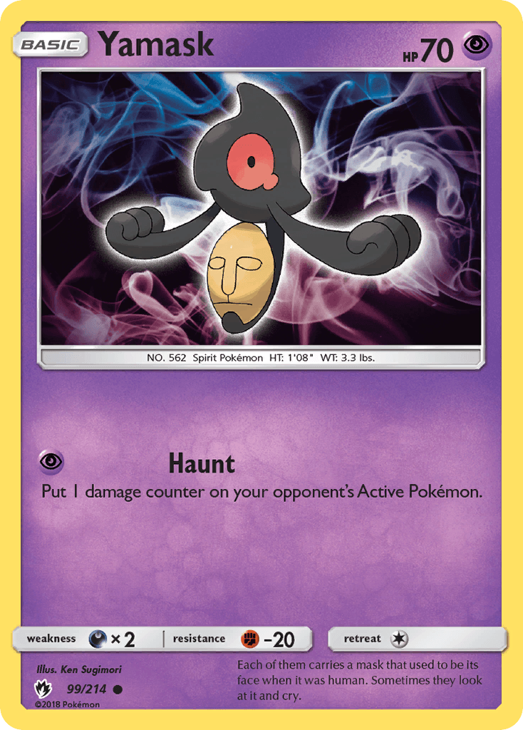 Yamask Lost Thunder