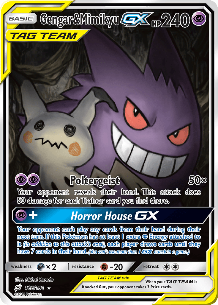 Gengar & Mimikyu-GX Team Up