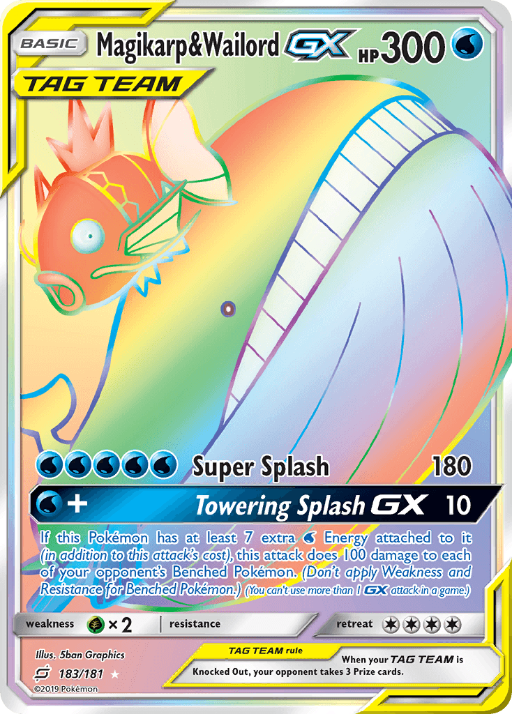 Magikarp & Wailord-GX Team Up