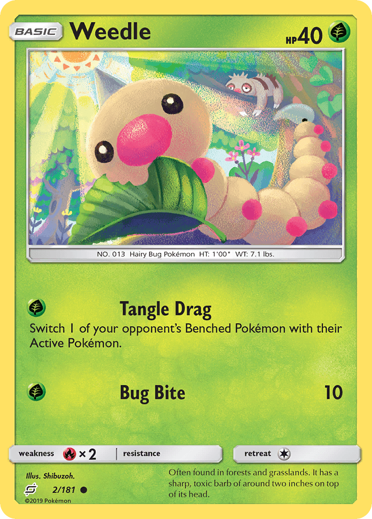 Weedle Team Up