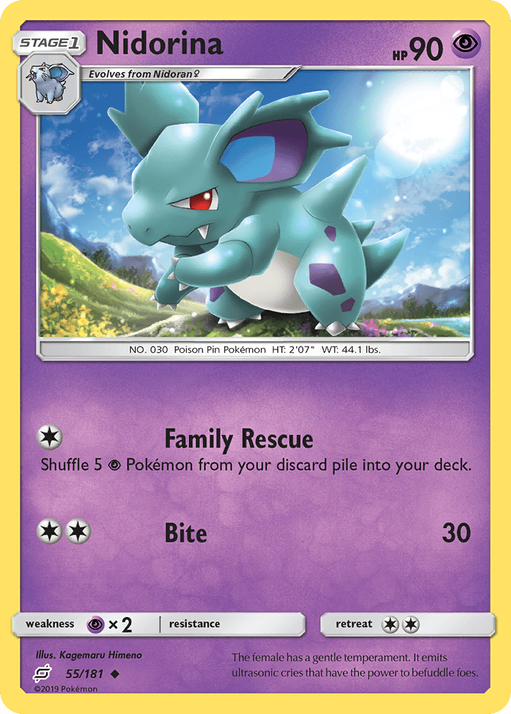 Nidorina Team Up