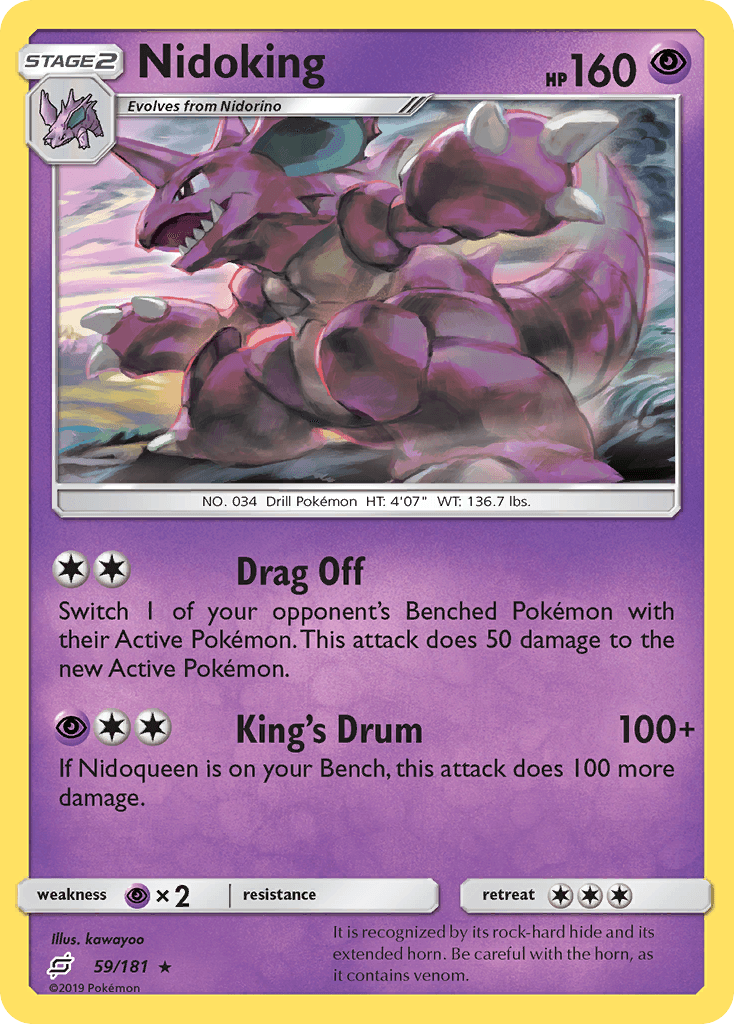 Nidoking Team Up