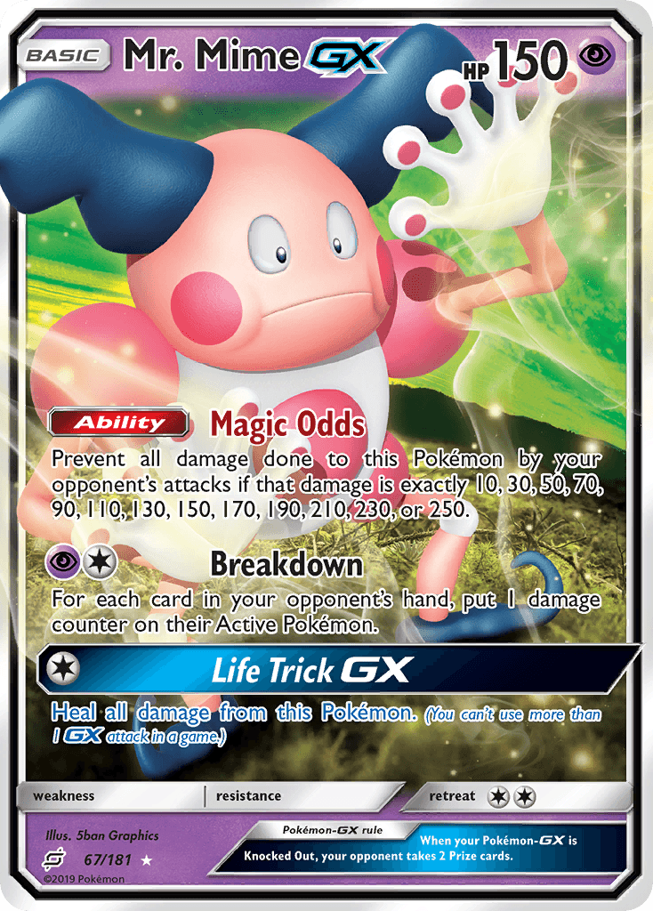Mr. Mime-GX Team Up
