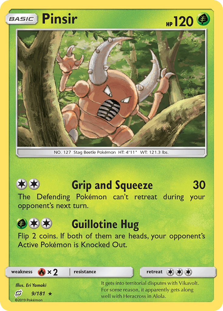 Pinsir Team Up
