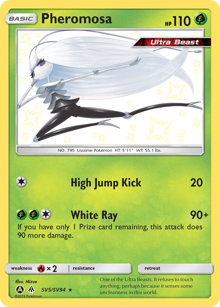 Pheromosa Hidden Fates Shiny Vault