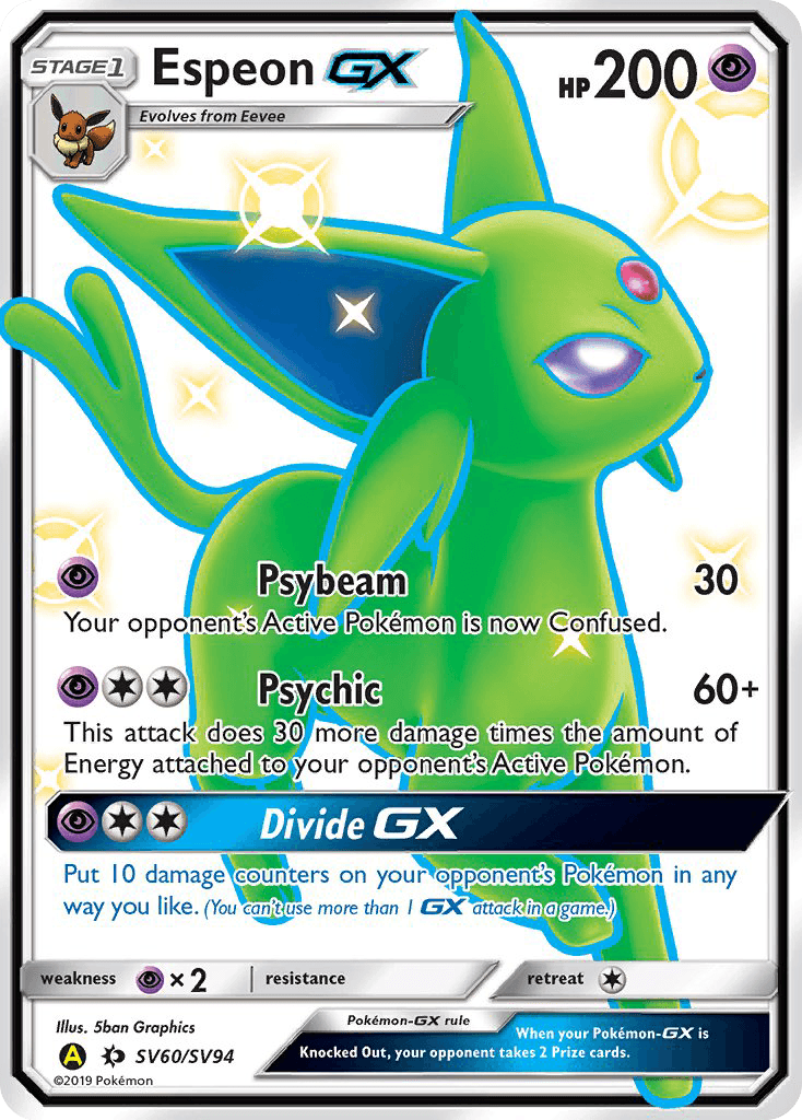 Espeon-GX Hidden Fates Shiny Vault