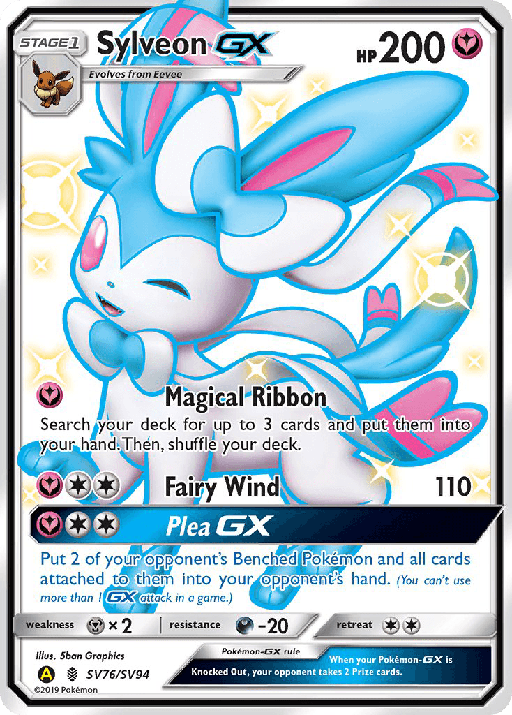 Sylveon-GX Hidden Fates Shiny Vault