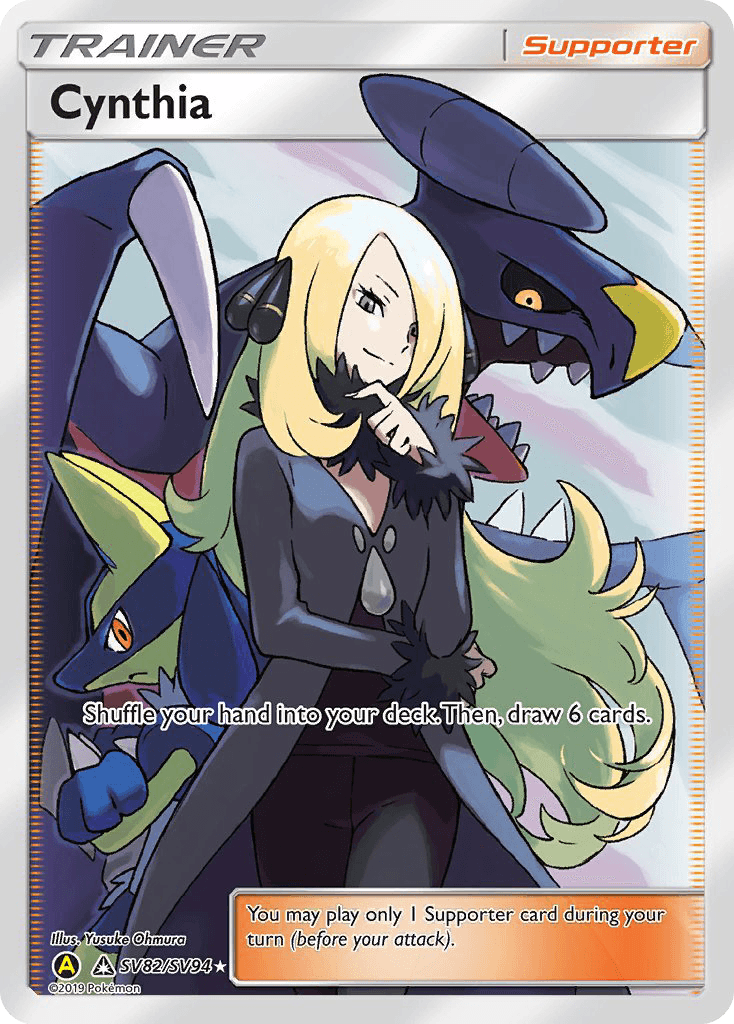 Cynthia Hidden Fates Shiny Vault