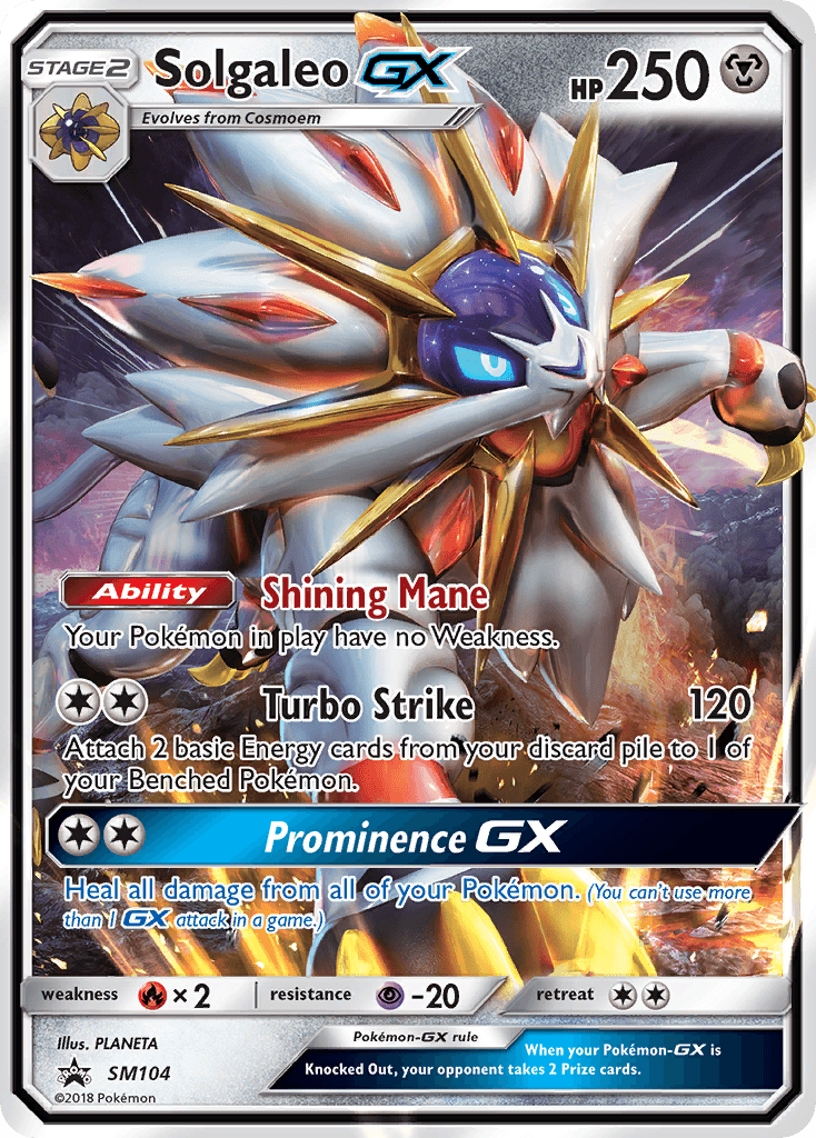 Solgaleo-GX SM Black Star Promos