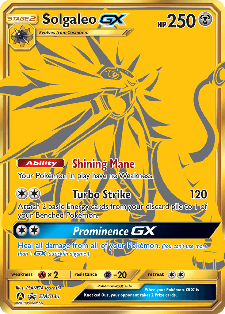 Solgaleo-GX SM Black Star Promos