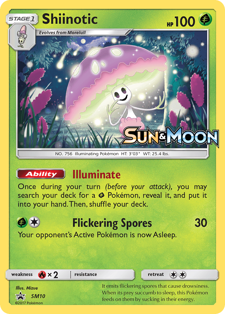 Shiinotic SM Black Star Promos