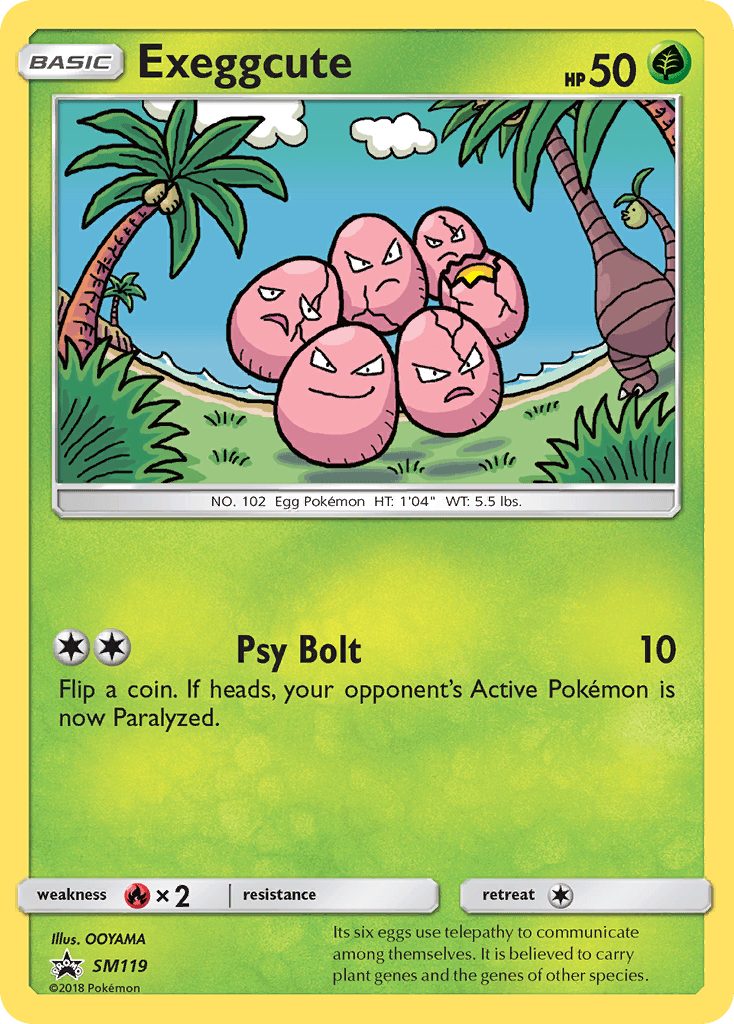 Exeggcute SM Black Star Promos