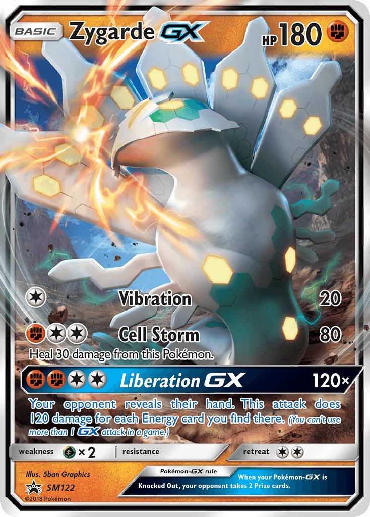 Zygarde-GX SM Black Star Promos