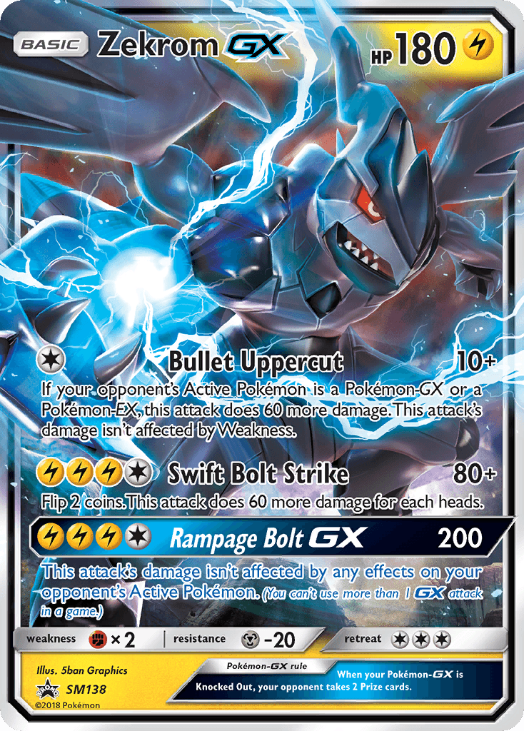 Zekrom-GX SM Black Star Promos