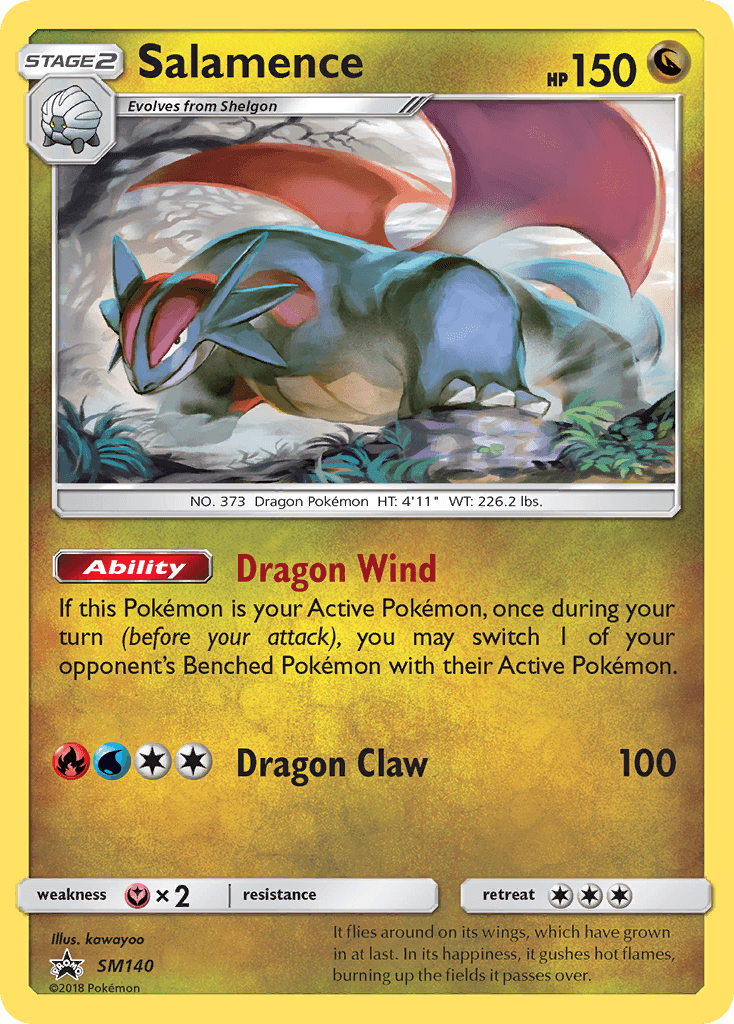 Salamence SM Black Star Promos