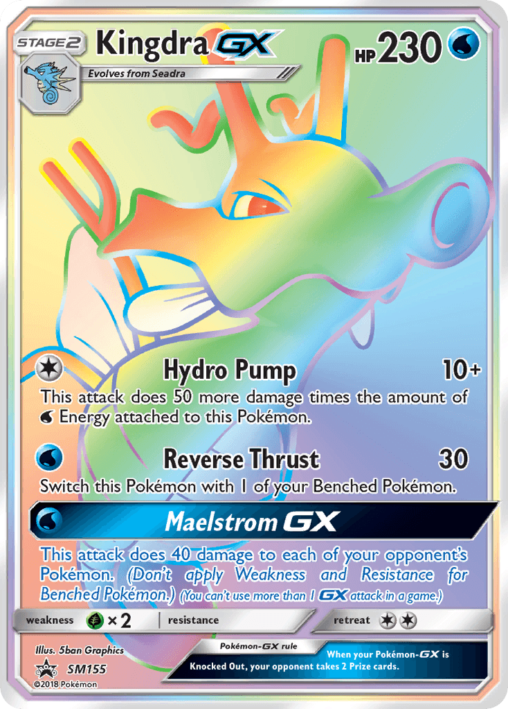 Kingdra-GX SM Black Star Promos