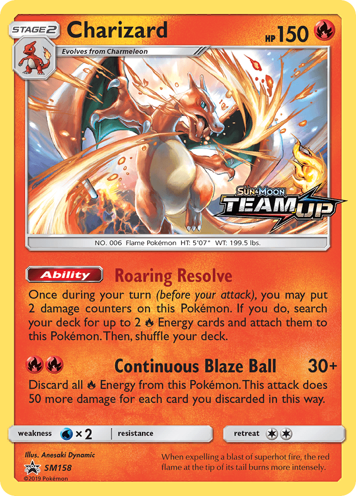Charizard SM Black Star Promos