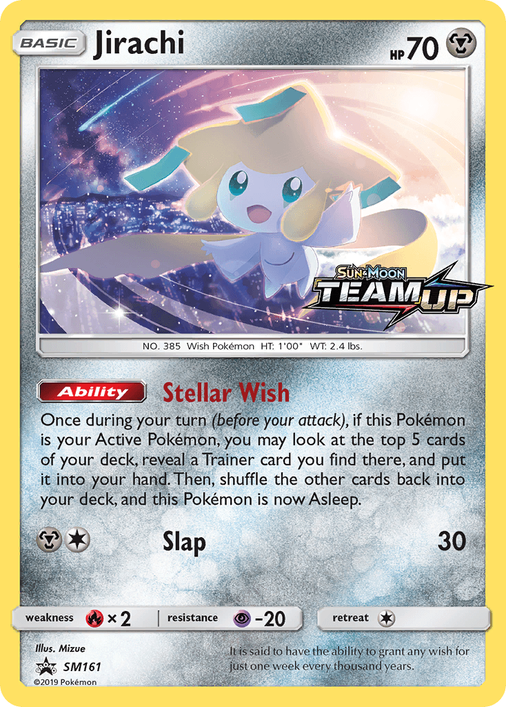 Jirachi SM Black Star Promos