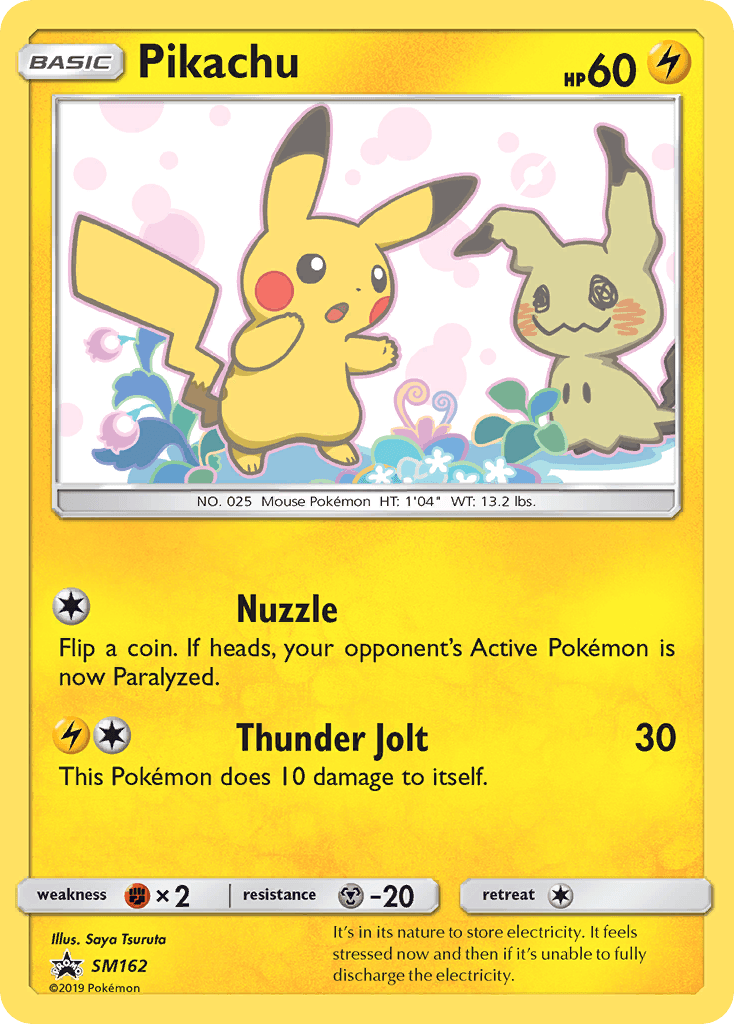 Pikachu SM Black Star Promos