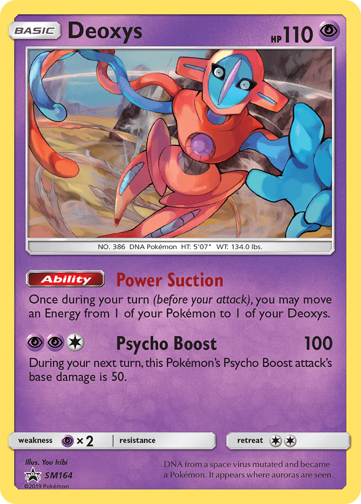 Deoxys SM Black Star Promos