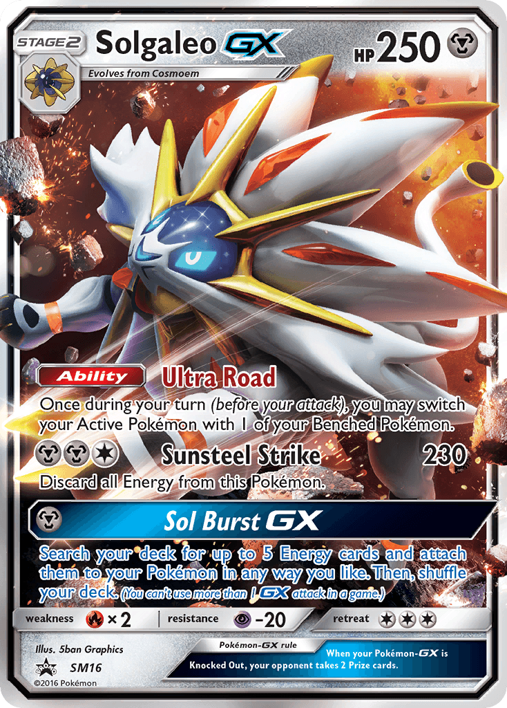 Solgaleo-GX SM Black Star Promos