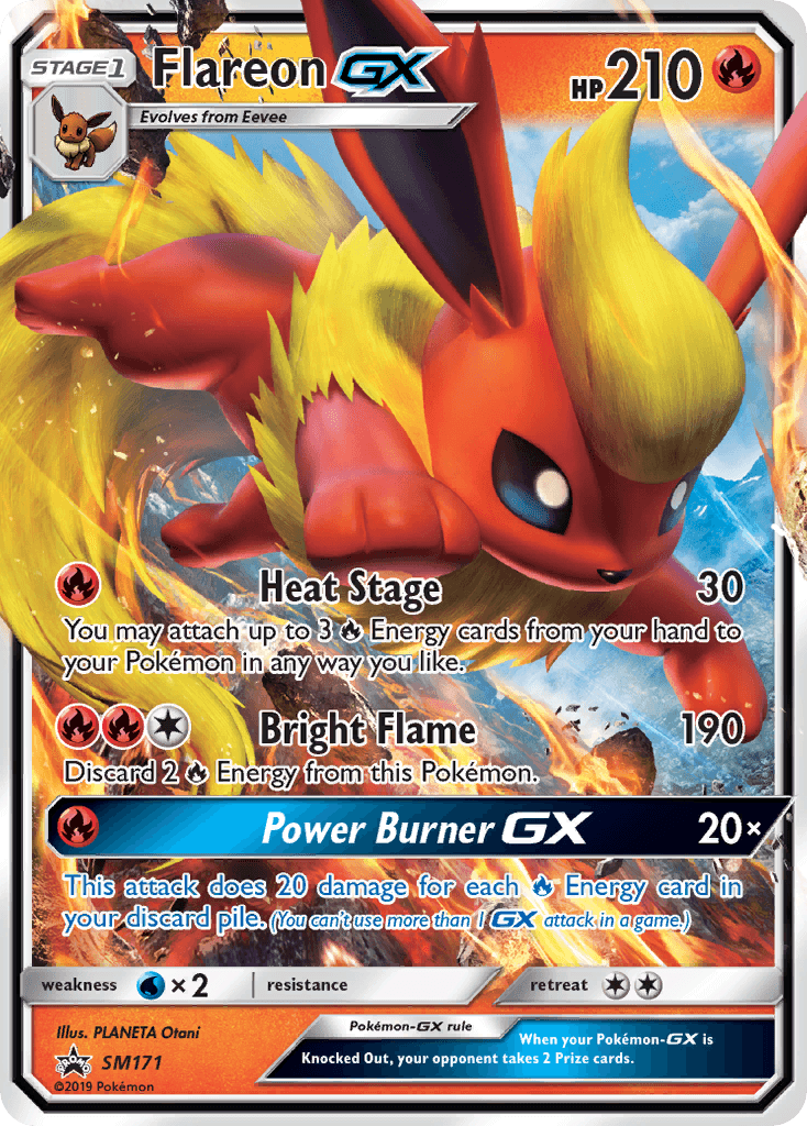 Flareon-GX SM Black Star Promos