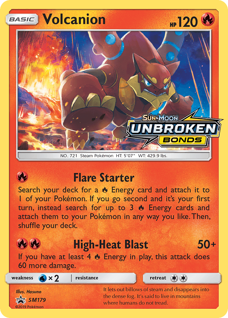 Volcanion SM Black Star Promos