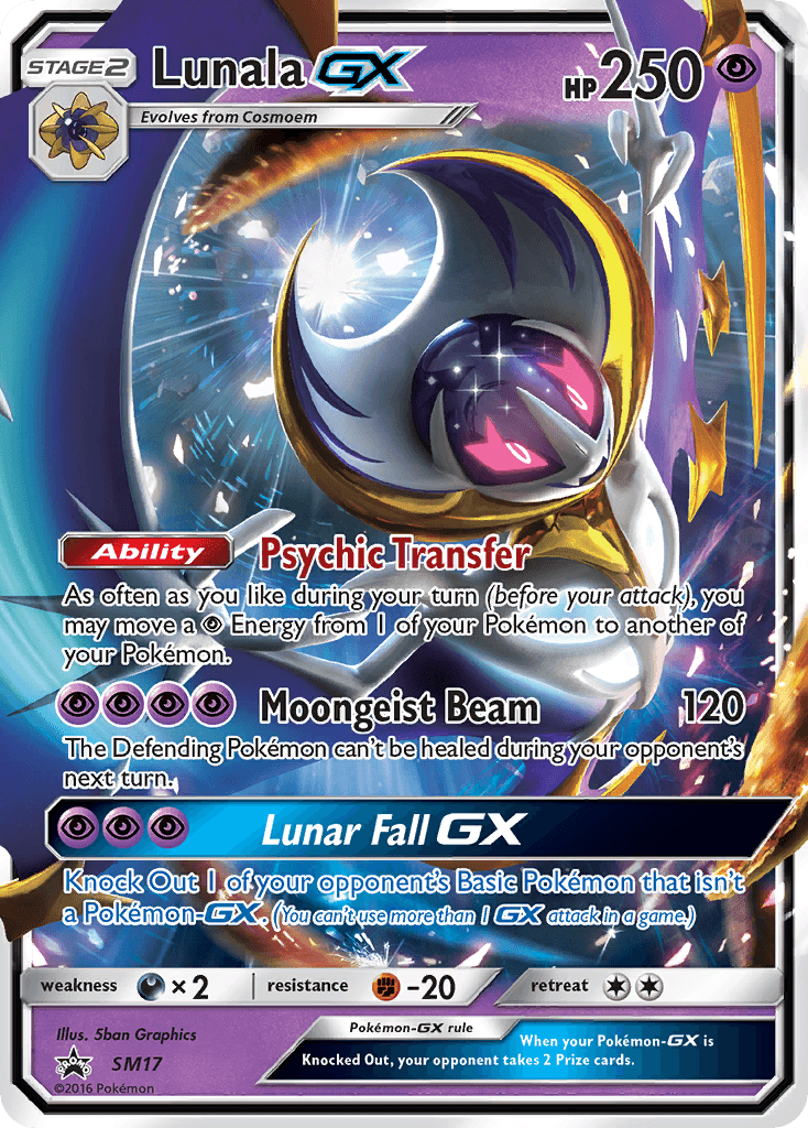 Lunala-GX SM Black Star Promos