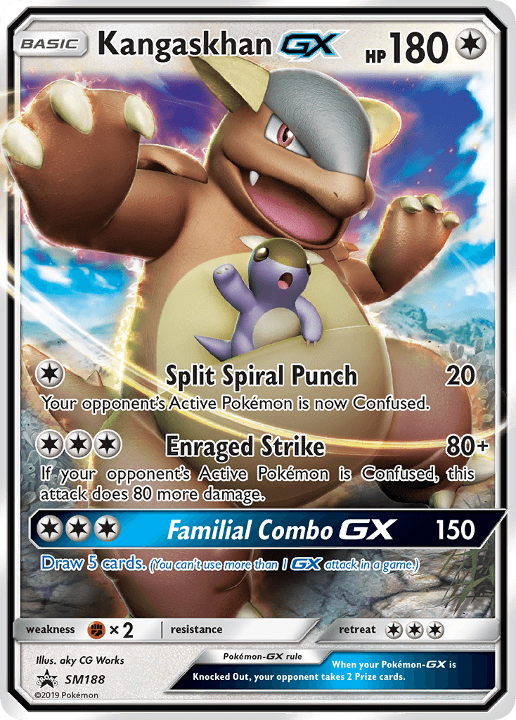 Kangaskhan-GX SM Black Star Promos