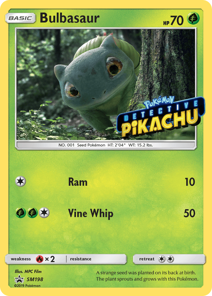 Bulbasaur SM Black Star Promos