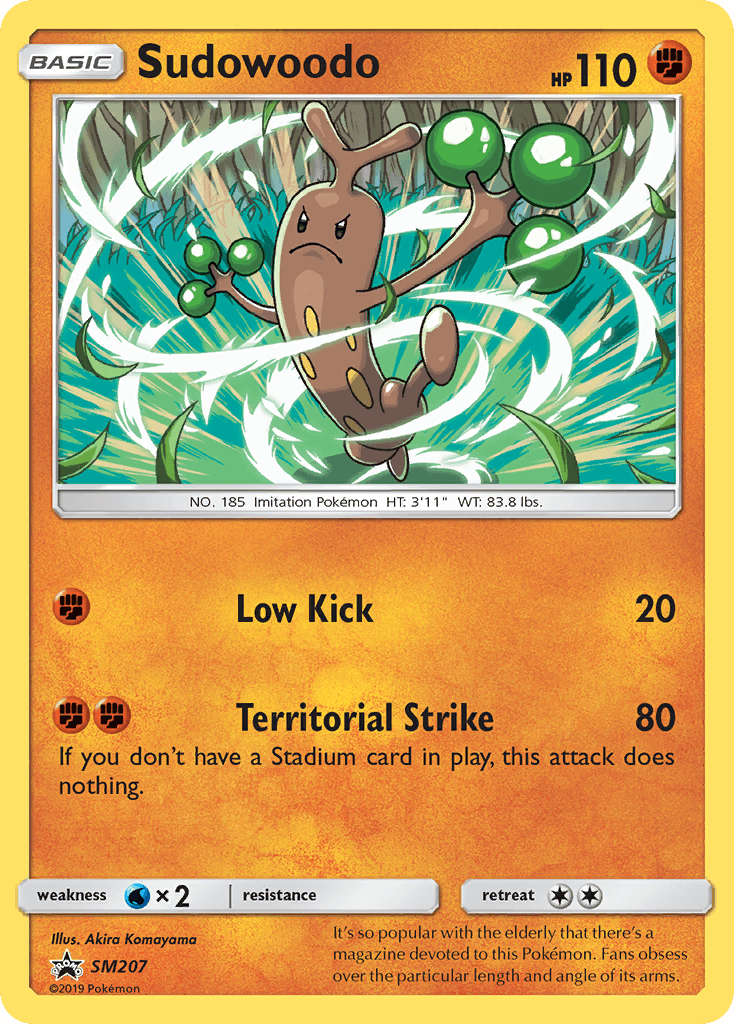 Sudowoodo SM Black Star Promos