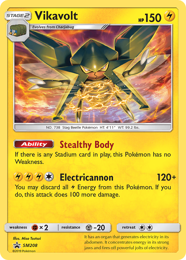 Vikavolt SM Black Star Promos