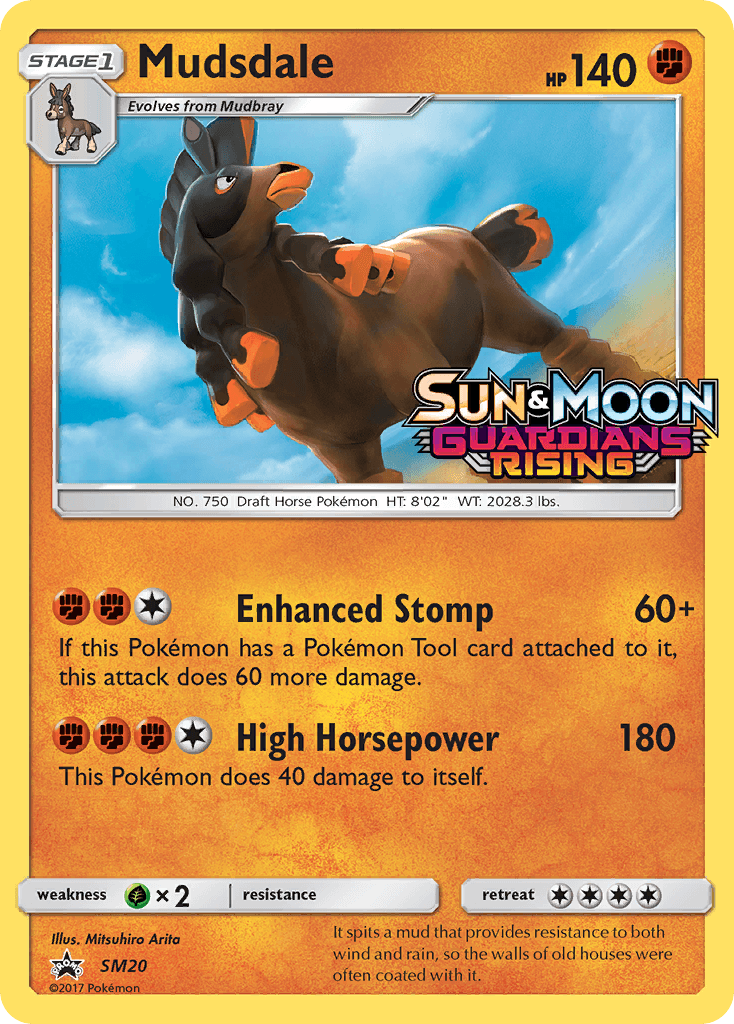 Mudsdale SM Black Star Promos
