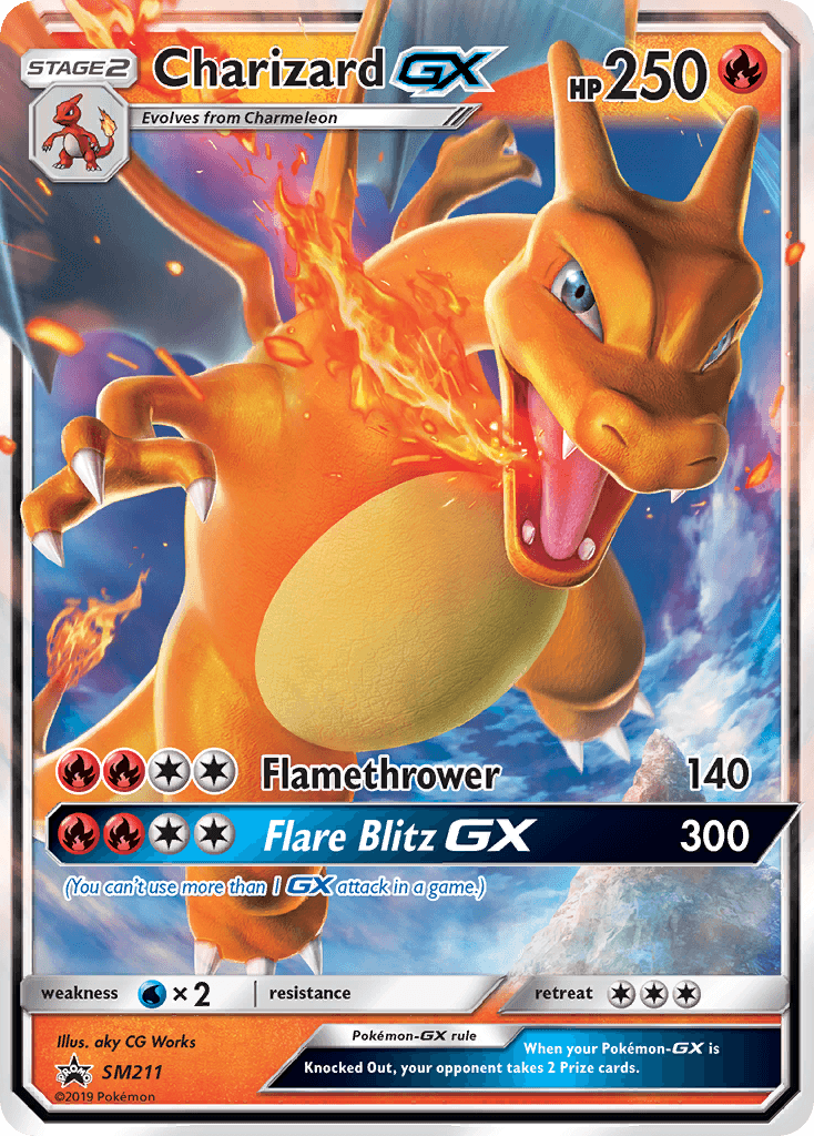 Charizard-GX SM Black Star Promos