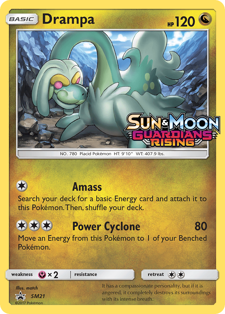 Drampa SM Black Star Promos