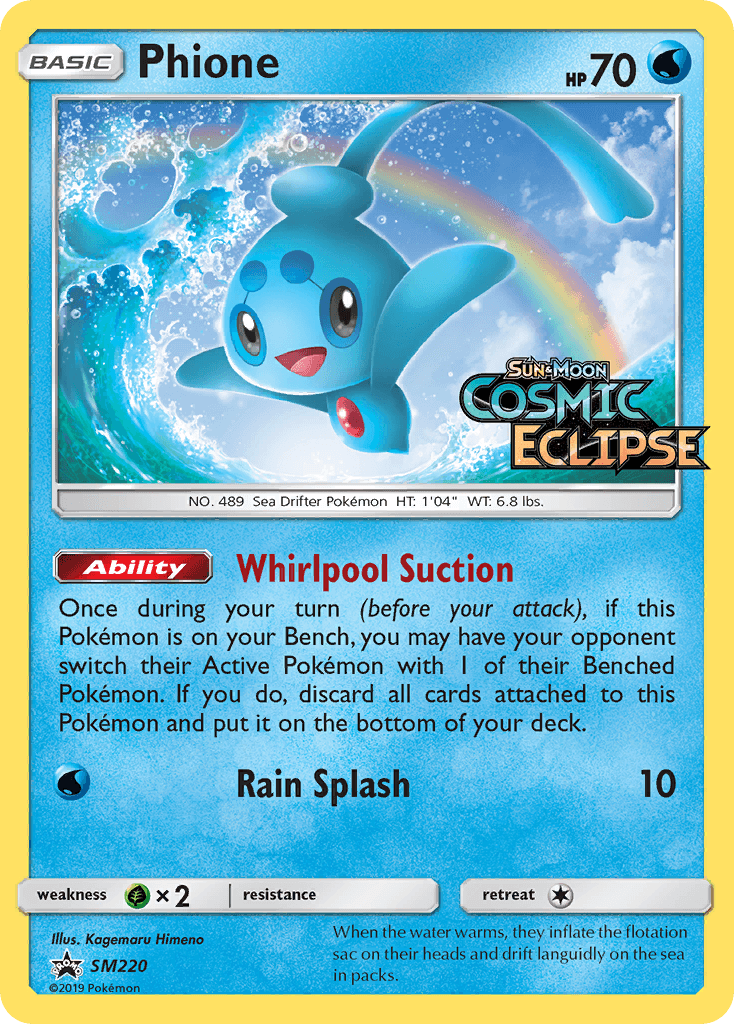 Phione SM Black Star Promos