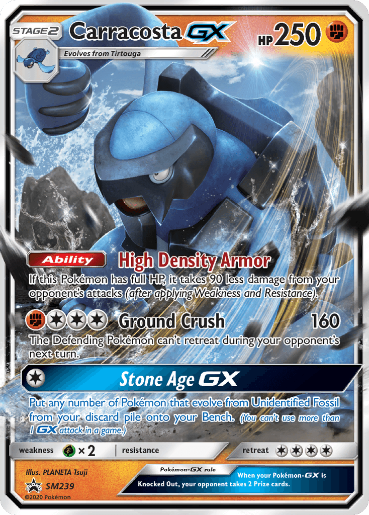 Carracosta-GX SM Black Star Promos