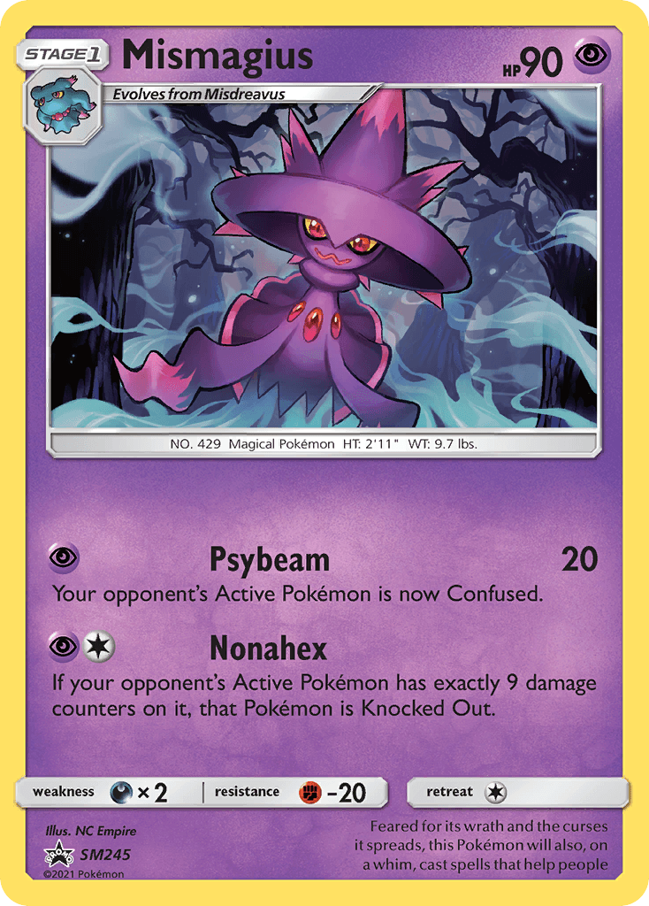 Mismagius SM Black Star Promos