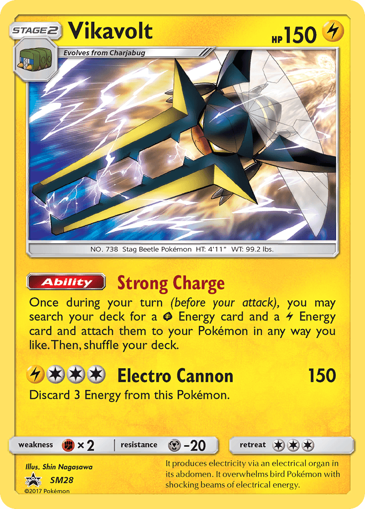 Vikavolt SM Black Star Promos