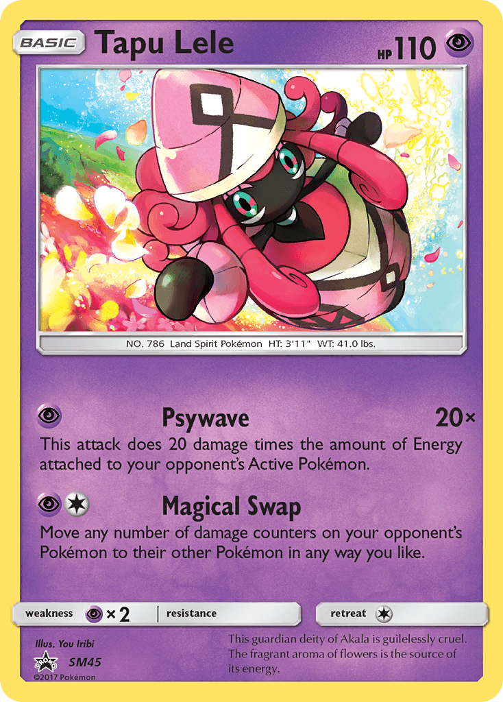 Tapu Lele SM Black Star Promos