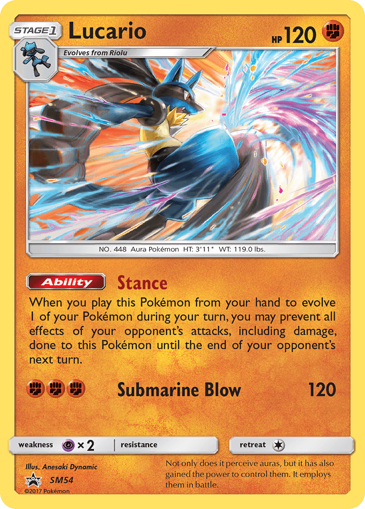 Lucario SM Black Star Promos