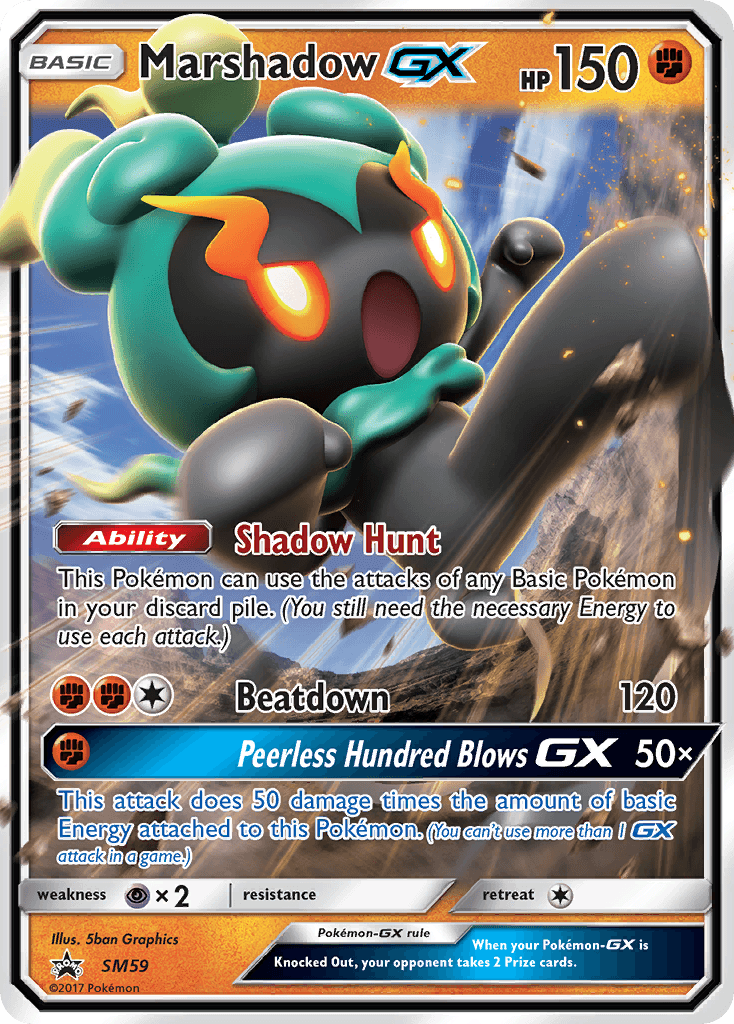 Marshadow-GX SM Black Star Promos