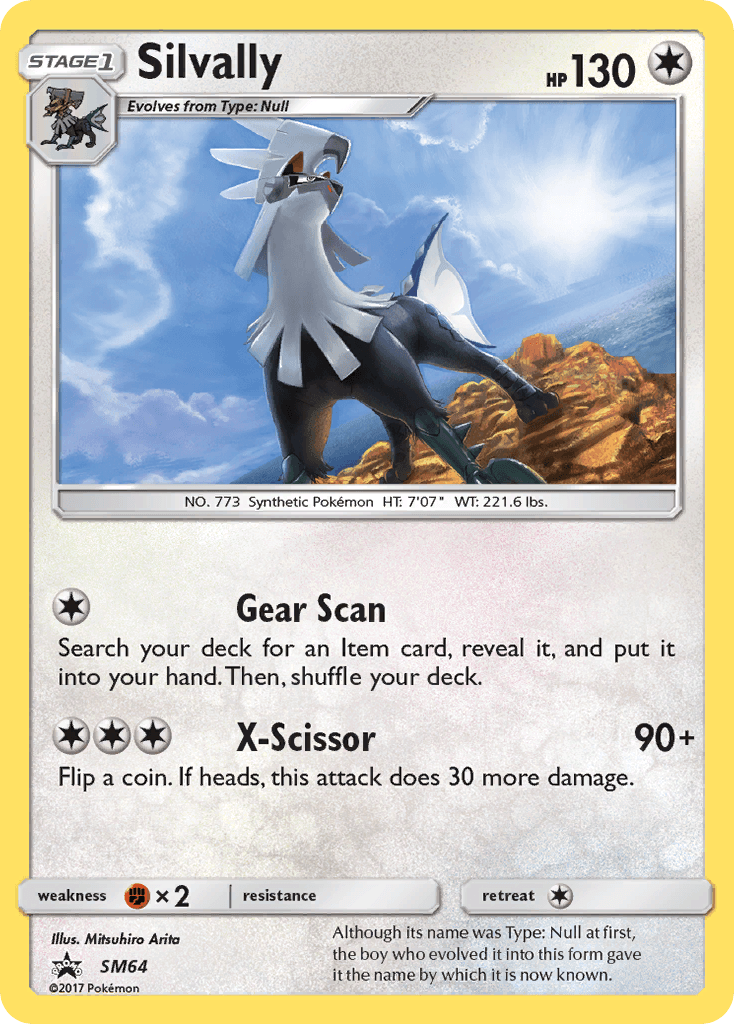 Silvally SM Black Star Promos