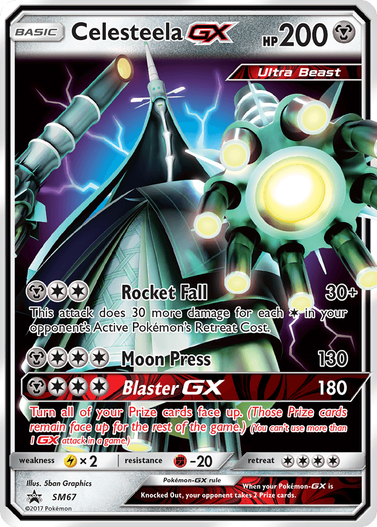 Celesteela-GX SM Black Star Promos
