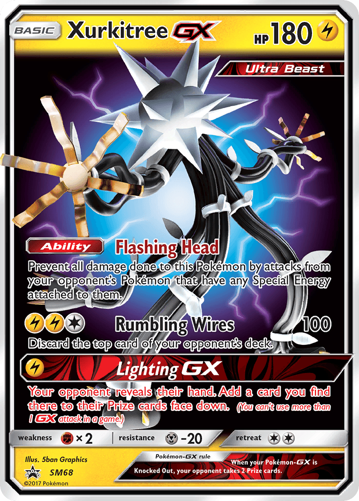 Xurkitree-GX SM Black Star Promos