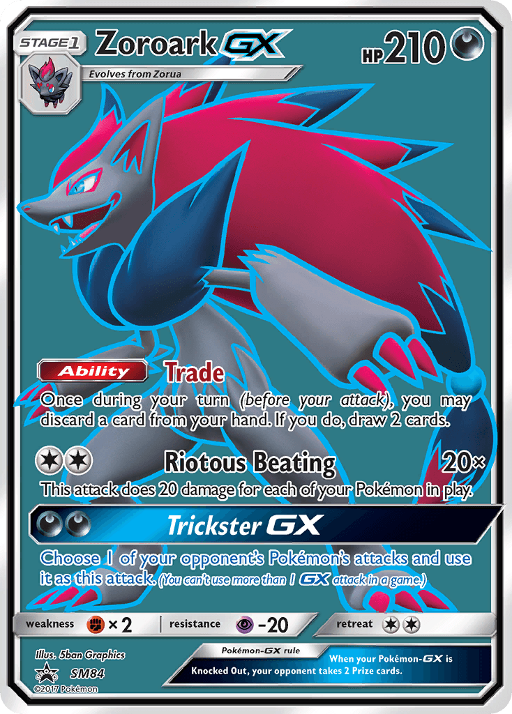 Zoroark-GX SM Black Star Promos