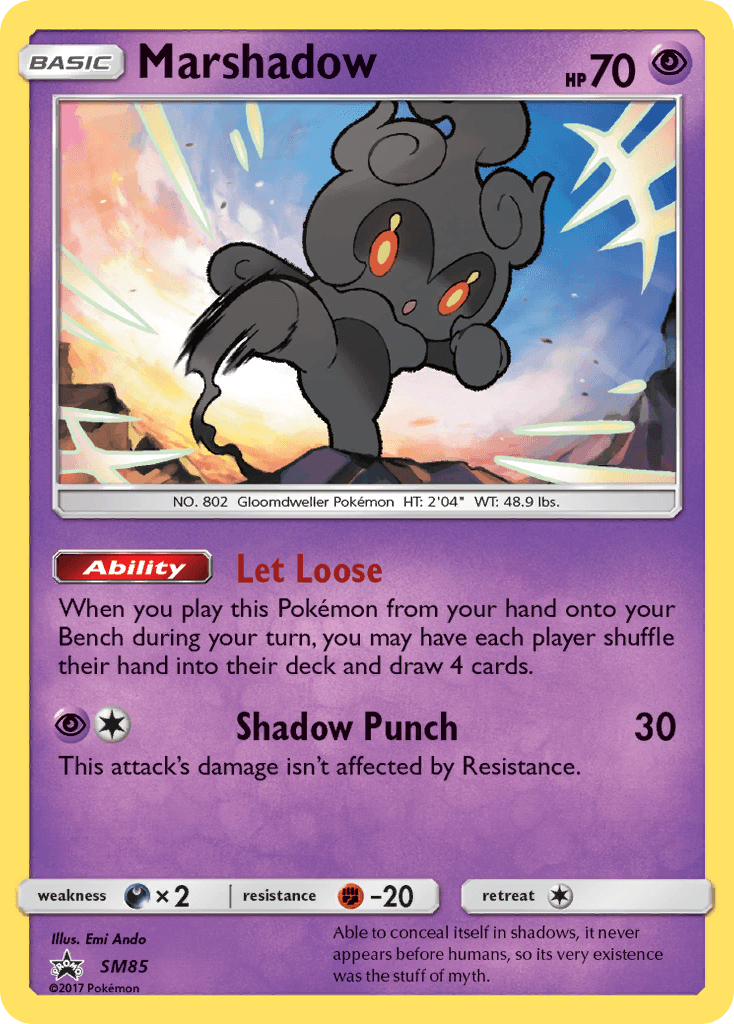 Marshadow SM Black Star Promos