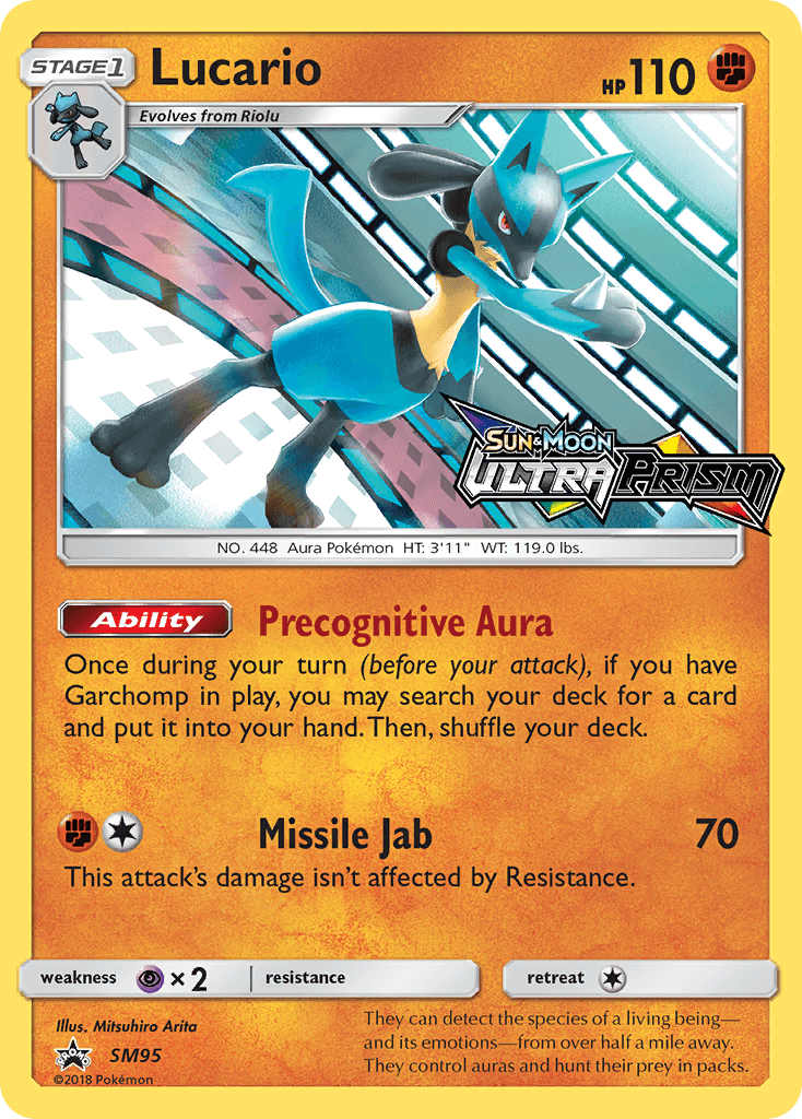 Lucario SM Black Star Promos
