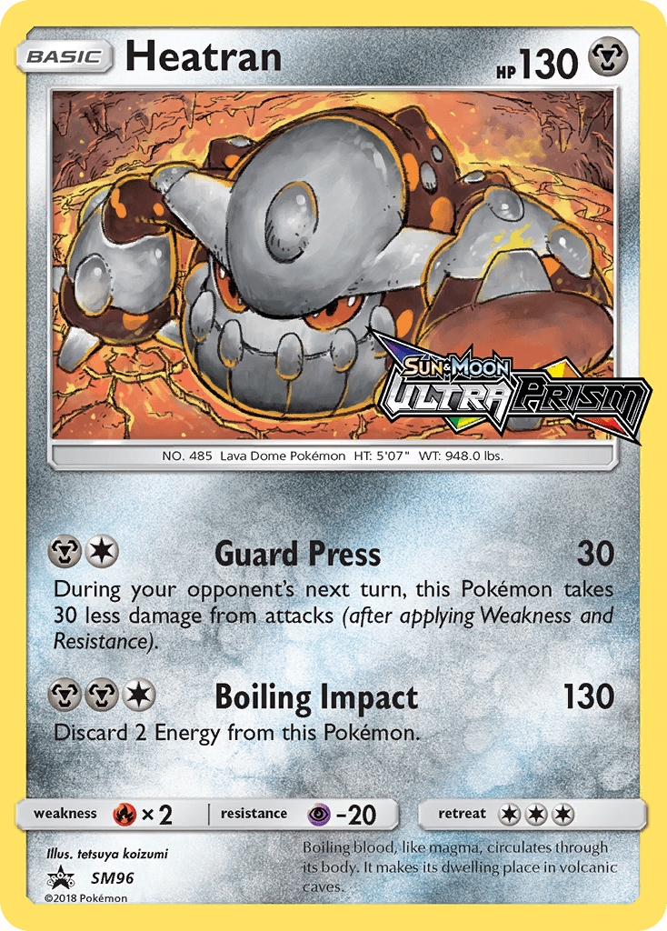 Heatran SM Black Star Promos